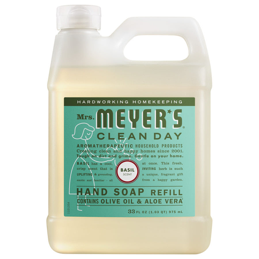 15f8150a-ff2a-572e-841b-ebe7bd4ccb23.jpg Basil Liquid Hand Soap Refill - Image 1