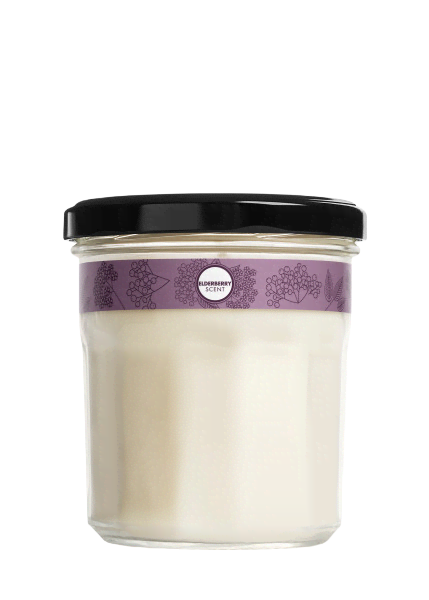 3fcb4e83-7d83-5aee-ad95-8158be111089.png Elderberry Soy Candle Large - Image 1